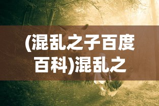 (混乱之子百度百科)混乱之城，探寻神秘之城的背后故事