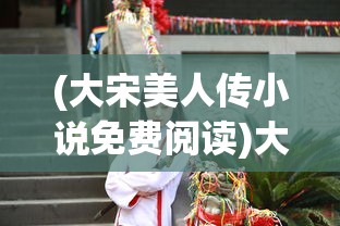 (大宋美人传小说免费阅读)大宋美人传，历史与文化的交融之美