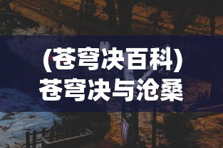(苍穹决百科)苍穹决与沧桑如雪，探索时空的深邃与人生的变迁