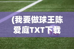 (我要做球王陈爱庭TXT下载)我要做球王，陈爱庭的足球梦想之路