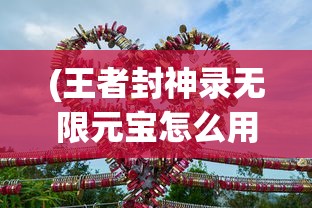 (王者封神录无限元宝怎么用)王者封神录无限元宝，游戏攻略与探讨