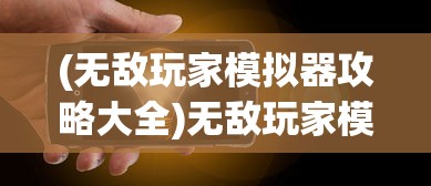 (无敌玩家模拟器攻略大全)无敌玩家模拟器攻略大全及常见问题解答