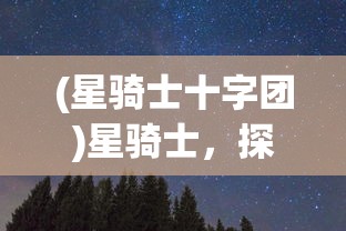 (星骑士十字团)星骑士，探索宇宙的无尽奥秘