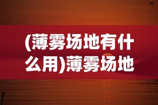 (薄雾场地有什么用)薄雾场地，挑战与机遇并存