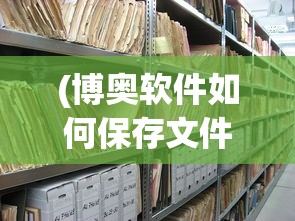 (博奥软件如何保存文件到桌面)博奥软件数据保存方法与操作指南