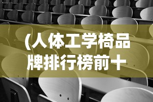 (人体工学椅品牌排行榜前十名)基于人体工学，探索人体与环境的和谐共生之道