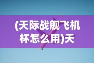 (天际战舰飞机杯怎么用)天际战舰飞机杯，探索未来科技的神秘领域