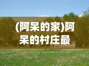 (阿呆的家)阿呆的村庄最新版，游戏新体验与深度解析
