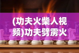 (功夫火柴人视频)功夫劈雳火柴人游戏，热血战斗与策略的挑战