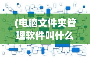 (电脑文件夹管理软件叫什么)电脑文件夹管理软件，高效组织你的数字世界