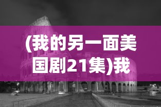 (我的另一面美国剧21集)我的另一面之美国剧2，深度探索与多元视角分析