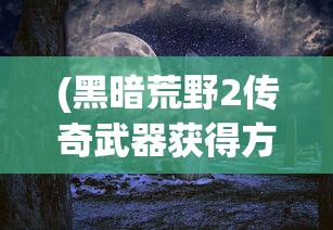 (黑暗荒野2传奇武器获得方法大全)黑暗荒野2传奇武器获取攻略及常见问题解答