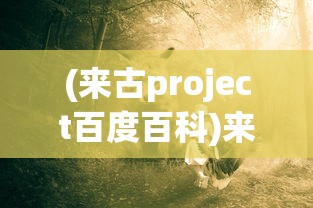 (来古project百度百科)来古是谁，神秘人物探寻