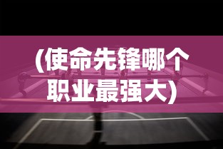 (使命先锋哪个职业最强大)使命先锋，哪个职业最强？深度解析与探讨