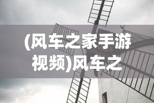 (风车之家手游视频)风车之家手游，探索与体验的独特魅力