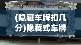 (隐藏车牌扣几分)隐藏式车牌，一种新型车牌技术的探索与解析