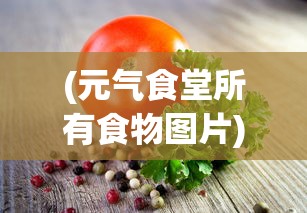 (元气食堂所有食物图片)元气食堂，探索丰富多样的食物世界