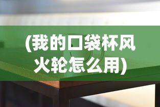(我的口袋杯风火轮怎么用)我的口袋杯风火轮，一场科技与创意的完美结合