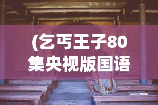 (乞丐王子80集央视版国语)乞丐王子，现代社会的边缘人与逆袭故事