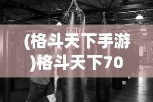(格斗天下手游)格斗天下70，热血竞技的辉煌时代