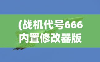 (战机代号666内置修改器版无登录)战机代号666内置修改器MOD详解与常见问题解答