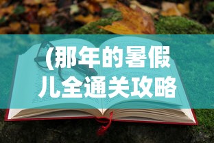 (那年的暑假儿全通关攻略)那年的暑假全通关攻略，攻略详解与常见问题解答