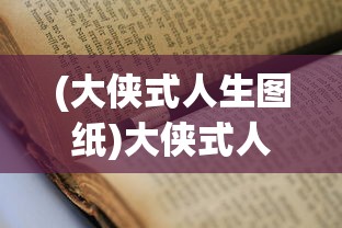 (大侠式人生图纸)大侠式人生，匡庐图的获取方法与解析