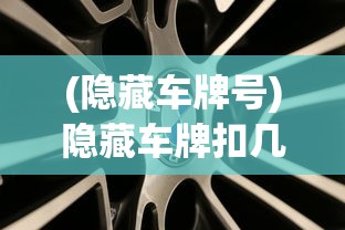(隐藏车牌号)隐藏车牌扣几分，法律解读与后果分析