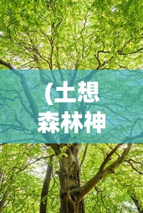 (土想森林神秘学边缘科学)土想森林，重塑自然与人类的和谐共生