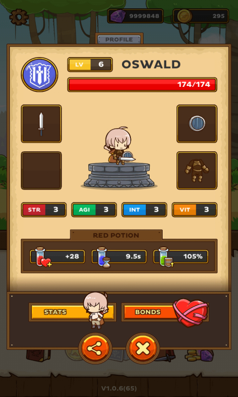 梦幻战士微信小游戏-梦幻战士无限金币版下载v.1.63